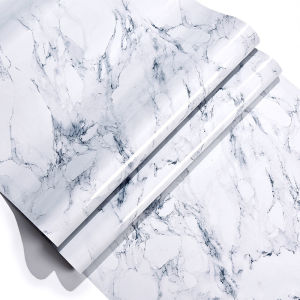 60(W)X100CM(L)Width Marble Wallpaper Contact Paper Waterproof Oil-proof Wall Stickers PVC Self Adhesive Kitchen Ambry Countertop Home Decor Kitchen Oil-Proof Film Stove Waterproof Moisture-Proof Self-Adhesive Wallpaper Tile Marble Sticker.