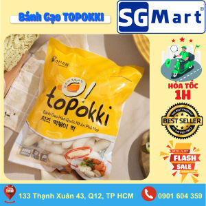 Bánh gạo Hàn Quốc nhân Phô mai Topokki nhân phô mai Loại 500Gram Siêu Thơm Ngon Béo Ngậy (Ship Hỏa Tốc 1H HCM)