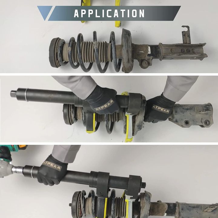 Macpherson Strut Spring Compressor Kit Universal Interchangeable Fork ...