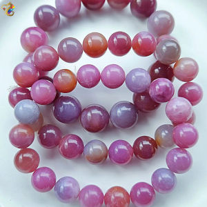 Collection Grade Rare Ombre Duo Bao Pink Sugilite Mica Bracelet