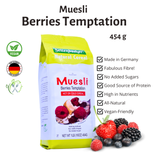 Seitenbacher Muesli | 3 Gourmet Flavors | Protein Packed | Best from Germany