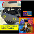 HENG Original Heat Guard bolts for YAMAHA FAZZIO (sold as pair). 