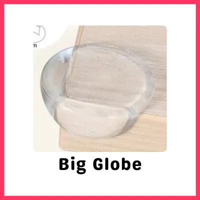 Baby Safety Table Corner Protector Edge Guard Transparent Anti-Collision Pelindung Bucu Meja Kabinet 硅胶防撞角