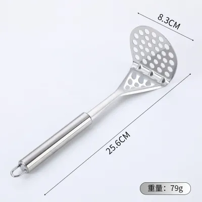 Stainless Steel Potato Masher Manual Food Press Tool for Mashed Potato Garlic Puree Baby Food Kitchen Gadget
