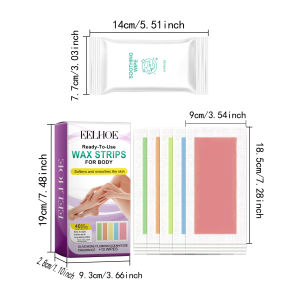 🔥EELHOE Hair removal wax paper Suitable for hair removal on arms underarms thighs and the whole body fast gentle and non-irritating