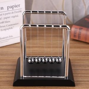 Cradle Balance Steel Ball Teaching Supplies Physics Science Pendulum Desktop Toys Stress Relief Gifts Home Decoration