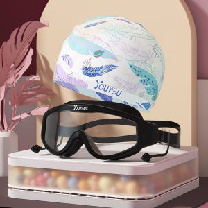 YouYou Hỏa Tốc Kính Bơi Combo Kèm Nón Bơi Người Lớn Nam Nữ Chống Sương Mù Lightweight Recreational Goggles