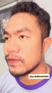 เจลโกนหนวดสูตรเย็น M-GENT COOL SHAVING GEL ใช้กันขอบ กันจอน แกะลายผม