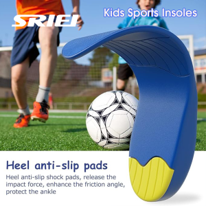 SRIEI 1 Pai Kids Orthotic Cushioning Arch Support Shoe Insoles