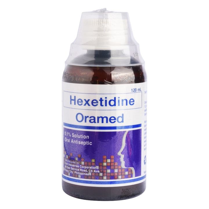 HEXETIDINE Oramed Oral Antiseptic 120ml Lazada PH