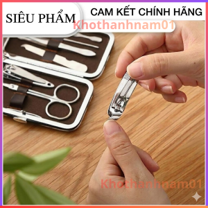 Bộ dụng cụ làm móng tay bộ cắt móng tay SET 7 MÓN kèm hộp đựng tiện lợi nhỏ gọn