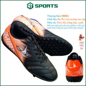 Giày Thể Thao Đá Banh Đẹp Nam Mira Pro - Giày Da Đá Bóng Cao Cấp - Giày Đế Đinh Bóng Đá Chống Trơn Trượt