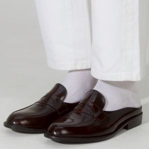 LONDON BROWN - FALCO รองเท้าหนัง ทรง MULES