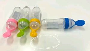 (Terlaris) Botol Sendok Makan Bayi MPASI Baby Feeder BPA Free Botol Bayi