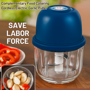Electric Mini Whirlwind Wireless Grinder Vegetable Chilli Meat Grinder  Multifunctional Food Processors Blender蒜泥搅拌机