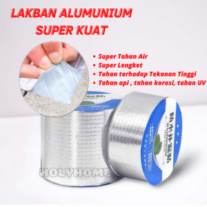 ALUMINIUM TAPE WATERPROOF | LAKBAN ANTI BOCOR | LAKBAN ANTI BOCOR | ALUMINIUM FOIL PEREKAT TAPE | LAKBAN ANTI BOCOR 3 METER | LAKBAN ANTI BOCOR 5 METER