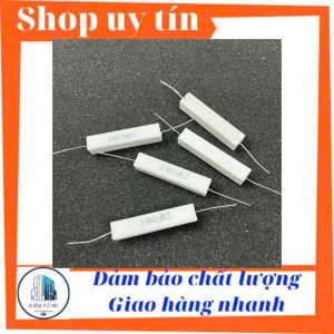 Combo 5 cái điện trở sứ 10W 10R ráp phân tần loa (túi 5 cái).