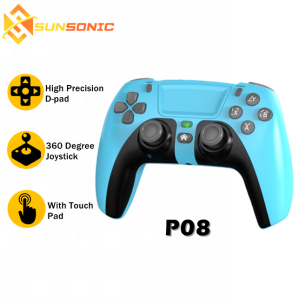 P08 Wireless Gaming Controller Type-C Interface with Motor & Turbo Vibration For PS3/PS4/Android/IOS Nintendo Switch/PC