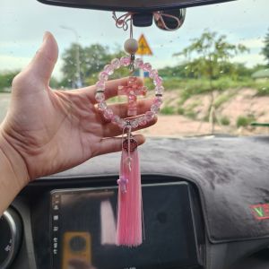Vòng Treo Xe Ô Tô Pha Lê Hình Thánh Giá Cho Người Công Giáo Và Tin Lành Đẹp Lắm