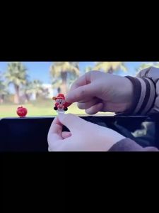【Ship in 24H】汽车 摆件 Car ornaments超萌 可爱 小财神爷 汽车摆件 电动车 内饰 导航 电脑大屏装饰品车载摆件 3.20