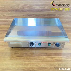 Bếp chiên phẳng điện EG-738D công suất 4.4kW mặt chiên dày 10mm mạ Crom chống đen
