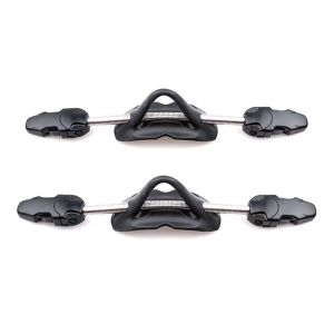 MEEU Accessory Fins Replacement Laces Stainless Steel Spring Diving Equipment Spring Replacement Straps Spring Fin Straps Diver Heel Straps Swimming Fins Spring Straps
