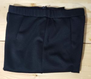 LooWear Celana Wide Leg Scuba Premium Wanita Full Length Hitam/Pasir/White/Coklat Jumbo Cutbray Style