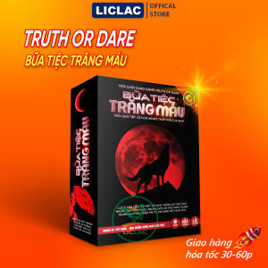 Bộ bài Truth Or Dare Bữa Tiệc Trăng Máu 62 lá giúp bạn bè hiểu nhau hơn Boardgame Thật hay Thách
