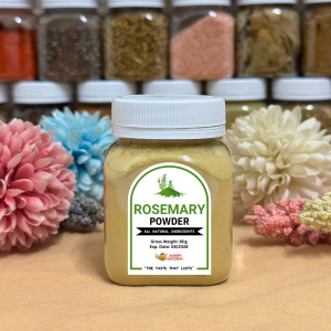Rosemary Powder 80g All natural herbs and spices | Premium quality from India and Europe by BARYO NATURAL