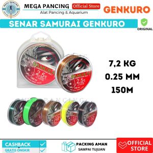 Senar Pancing Samurai Genkuro 150M 0.18-0.35 mm