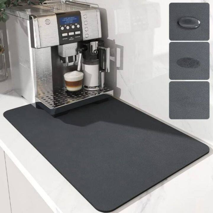 WEYAN Durable Solid Color Washstand Heat Insulation Pad Protector ...