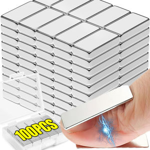 100pcs khối nhỏ hình chữ nhật Sheets Tiny bar cho thủ công tự làm tủ lạnh bảng trắng