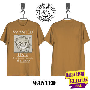 KAOS ZELDA VIDEO GAMES DEWASA DAN ANAK FANTASIA COTTON 24s DENGAN PAKING AMAN