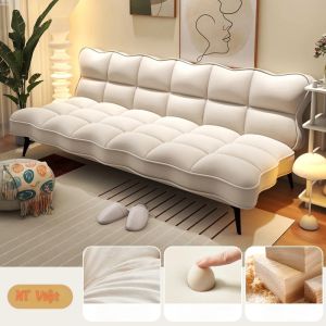Ghế Sofa bed sofa giường 1m8 ghế sofa bed bọc vải nhung siêu sang - bảo hành 12 tháng