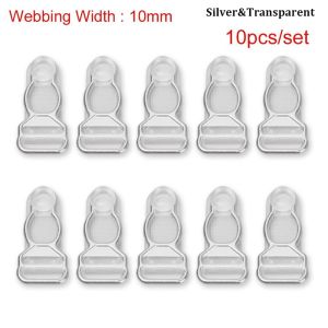 DENGXUN 10pcs Plastic Corset Leg Garter Belt Clip Lightweight 10/12mm Suspender Ends Hooks High Quality Black Hosiery Stocking Grips