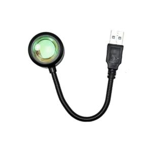 Đèn USB di động chụp ảnh tự sướng bằng điện thoại ánh sáng nhiếp ảnh LED cầu vồng máy chiếu ánh sáng ban đêm nhiếp ảnh trang trí tường