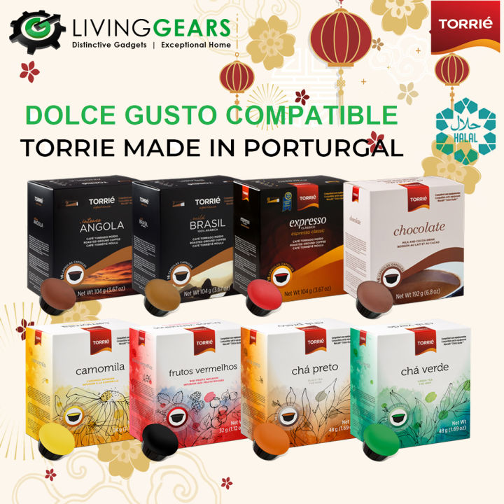TORRIE Capsules For NESCAFE Dolce Gusto 16 Capsules/Box Chocolate