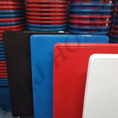 Plastic table / Meja Pasar Malam / Foldable Plastic Dining Table Meja Lipat / Meja Plastik 3‘ x 3’ dan 2 x 3