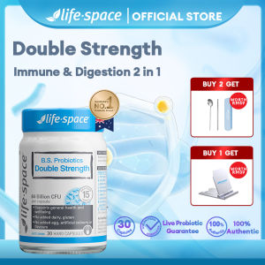 [Double Strength]Life Space Double Strength Probiotic 30 Capsules LifeSpace Probiotics (EXP:06/2027)