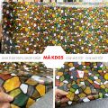 Giấy dán kính 3d cao cấp , decal dán kính dày hoa văn đẹp dán cửa sổ phòng ngủ phòng khách văn phòng 90cmx50cm. 