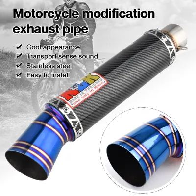 NLK pipe 51mm inlet canister only muffler exhaust open pipe daeng sniper 135 sniper 150 for Raider 150