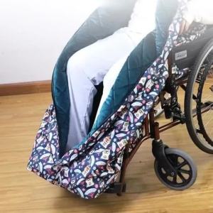 Winter Wheelchair Warmer Blanket Waterproof Thickened Wheelchair Patients Warm Covers Elderly Windproof Leg Guard Warm Cover New