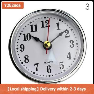 【Local shipping】 Classic Clock Craft Quartz Movement Dia.65mm Round Clocks Insert Roman Number Little Clock Arabic Numbers Wall Decor