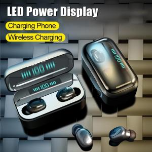 Original Bluetooth 5.0 Earphone 8D Stereo Sport Wireless Earbuds gaming headset Mini TWS Earphones Waterproof Headphone with Mic