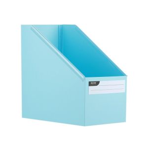LINSBAYWU A4 Foldable Book Storage Box Large Capacity Plastic Book Storage Box Multifunctional Waterproof Document File Storage Box Home