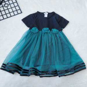Dress Pesta Anak Perempuan Usia 1-2 Tahun Gaun Pesta Anak Perempuan Full Tulle Mix Spandex Adem