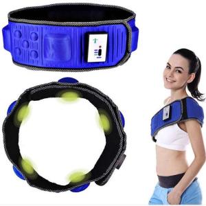 Powerful 5 Motors 20 Magnets Slimming Belly Body Massager Waist Belt Fat Shaking Massage Brace Home Lazy Fitness Tool