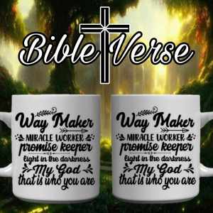 BIBLE VERSE CUSTOMIZED MUG