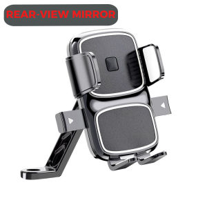 Cellphone Holder For Motorcycle Universal Cycling Phone Holder Shoot 360° Rotatable Shock Absorbing