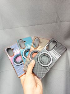 Case Pitaka Ultra Slim Aramid Fiber Woven MagEZ Slim Thin Casing Hard Cover Magnetic Free Ring Magsafe Stand For Samsung Galaxy Z Fold 5 / Z Fold 6 / Z Fold 7